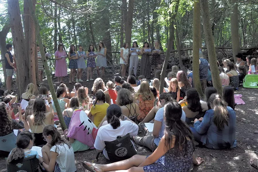 The reflective space at Camp Hochelaga - COURTESY OF CAMP HOCHELAGA