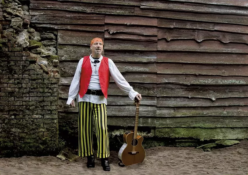 Ron Carter aka Rockin' Ron the Friendly Pirate - COURTESY OF RON CARTER