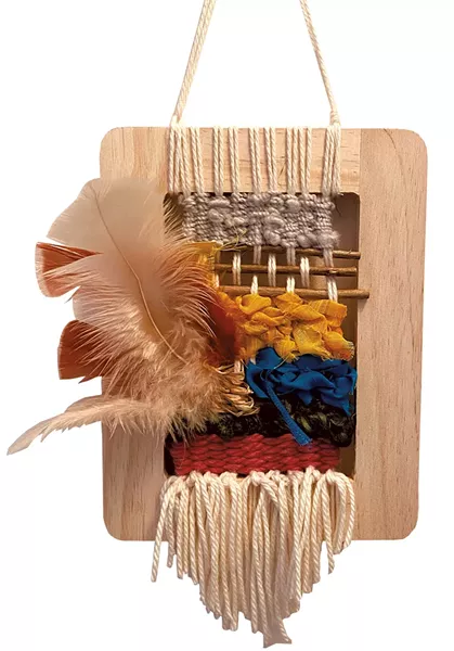 Step 12: Secure and display weaving - BRADIE HANSEN