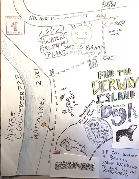 Jillian's Derway Island map - COURTESY OF DOV STUCKER