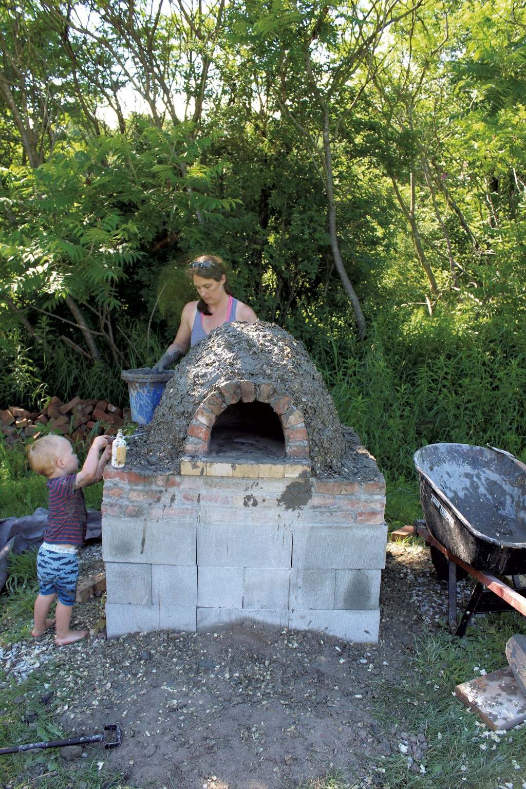 Backyard Pizza Oven Habitat Kids VT Small People Big Ideas