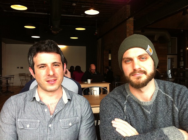 Chad Rochkind, left, and Garret Koehler, right. - PHOTO BY RYAN FELTON.
