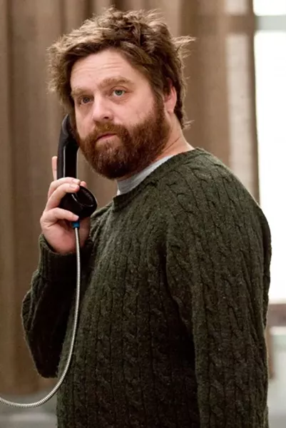 Galifianakis as the sanist of crazies.