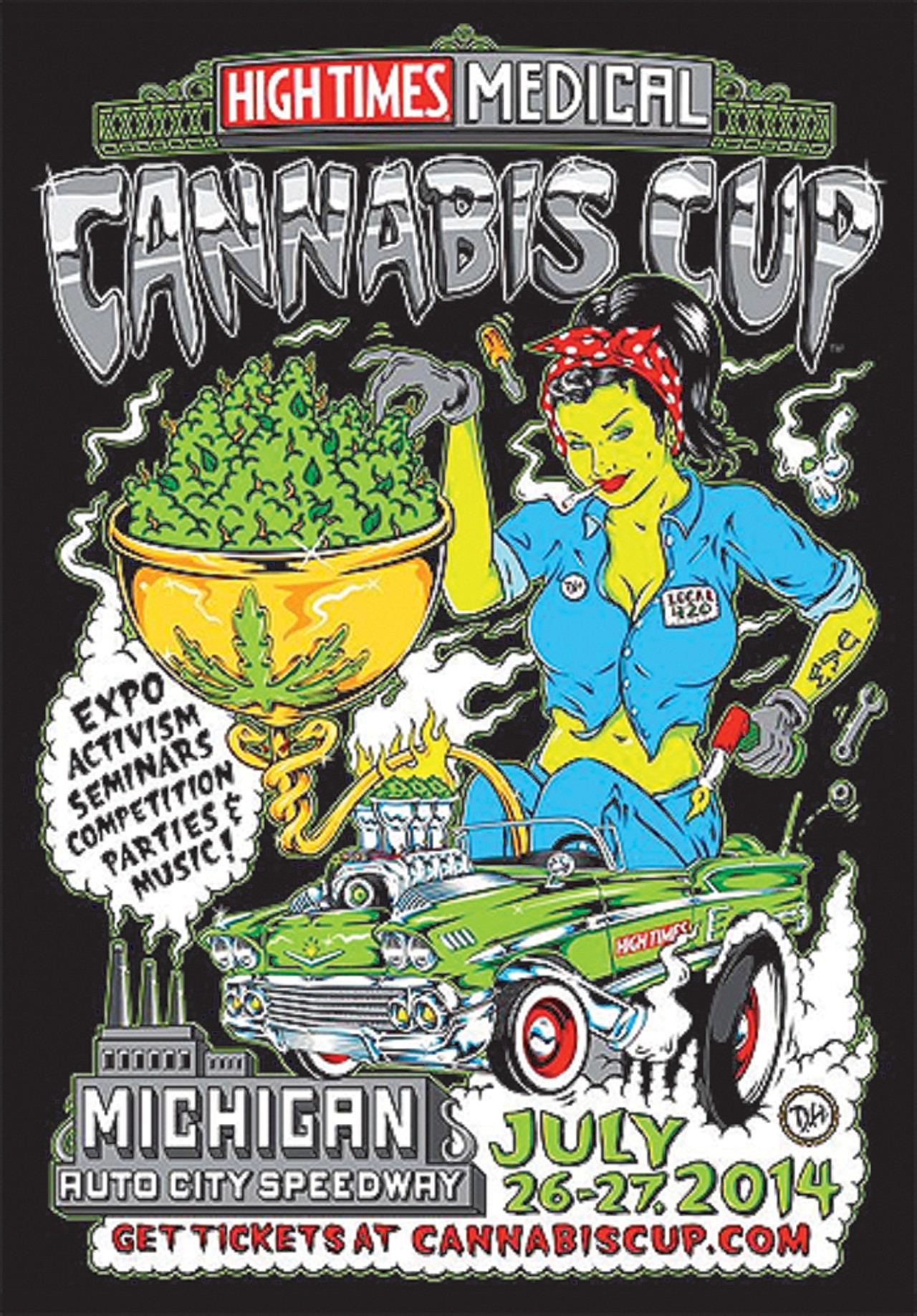 The High Times Cannabis Cup returns to Michigan Culture Detroit
