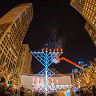 Menorah in the D will illuminate Campus Martius for 10th year, but asks people to watch from home
