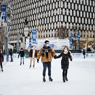 You can ice skate this weekend before the rink officially opens in Campus Martius