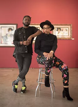 Donald Dudley and Laura Gibson. - JAMES JOHNSON