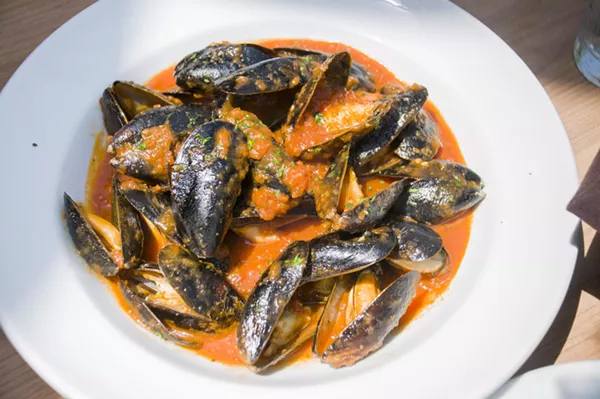 Mussels at Armando's - TOM PERKINS