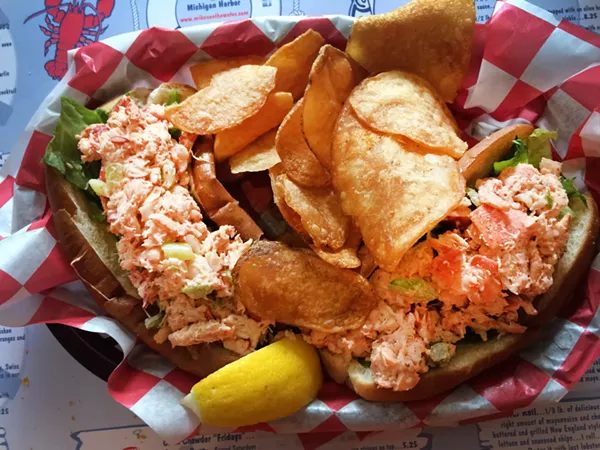 Lobster Rolls at Mike's On The Water. - TOM PERKINS