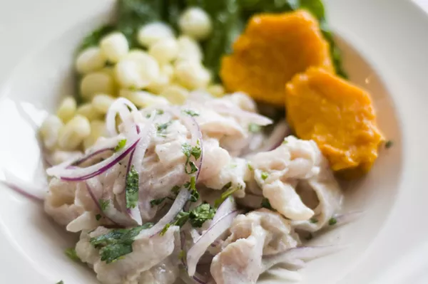 Ceviche. - TOM PERKINS
