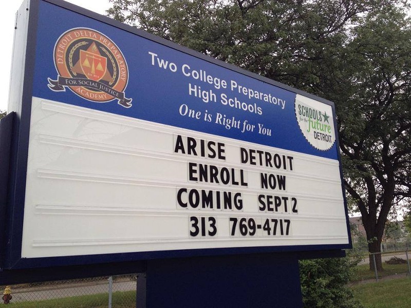 Detroit Delta Preparatory Academy for Social Justice shuttered its doors today, shocking students and parents who are left without a plan for graduation. - DETROIT DELTA PREPARATORY ACADEMY FOR SOCIAL JUSTICE FACEBOOK PAGE