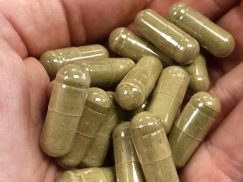 A handful of kratom pills. - STEVE NEAVLING