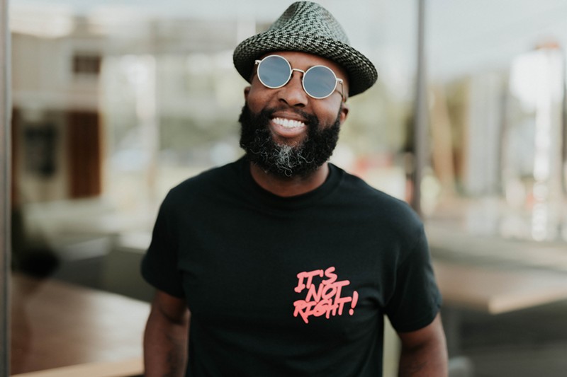 Founders Brewing management is claiming it didn't know former employee Tracy Evans, pictured here, was Black. Evans alleges "a racist internal corporate culture" at the company. - LEIGH ANN COBB
