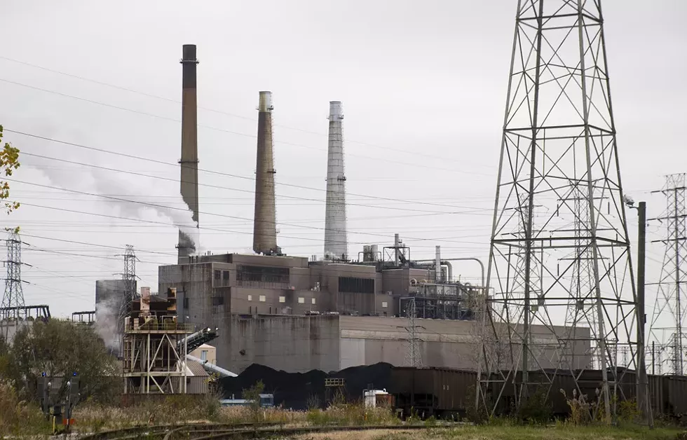 DTE Energy’s particulate-belching coal plant in River Rouge. - TOM PERKINS