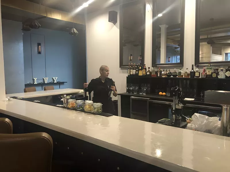 Ivy Kitchen and Cocktails brings fine dining to a long-abandoned block on Detroit’s east side. - LEE DEVITO