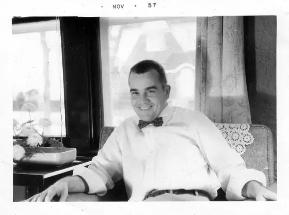 Ed Kiska, November 1957.