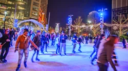 Ice rink at Campus Martius