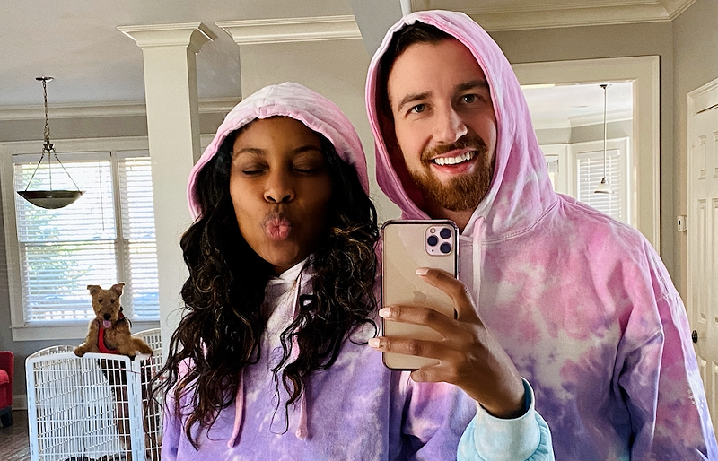 Lauren Speed and her husband Cameron Hamilton. - PHOTO COURTESY OF NETFLIX