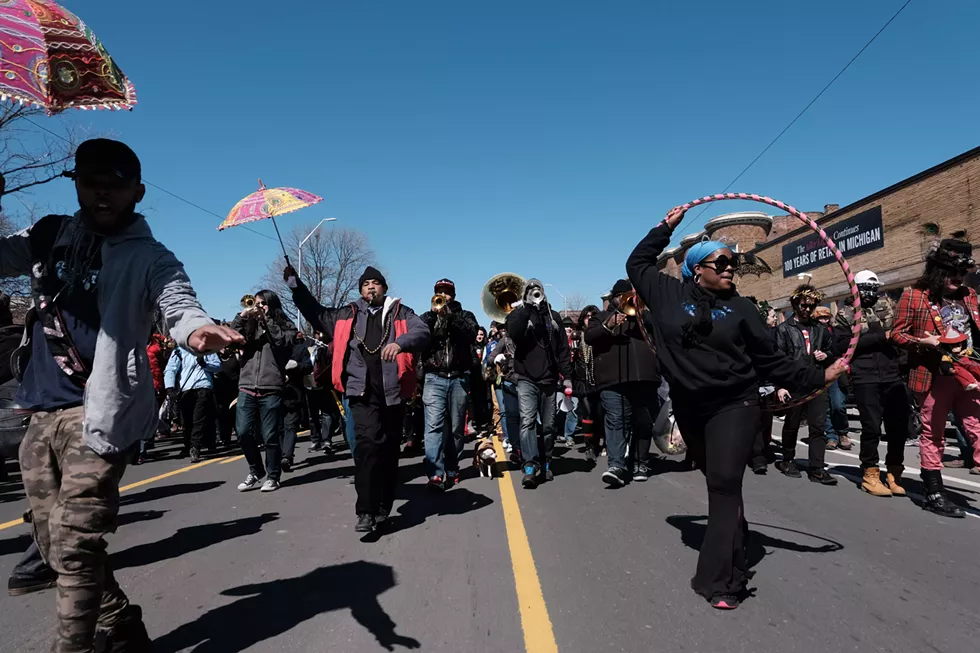 Marche du Nain Rouge. - COURTESY OF MARCHE DU NAIN ROUGE