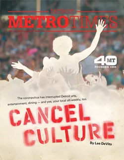 The cover of this week's Metro Times. - TOM CARLSON