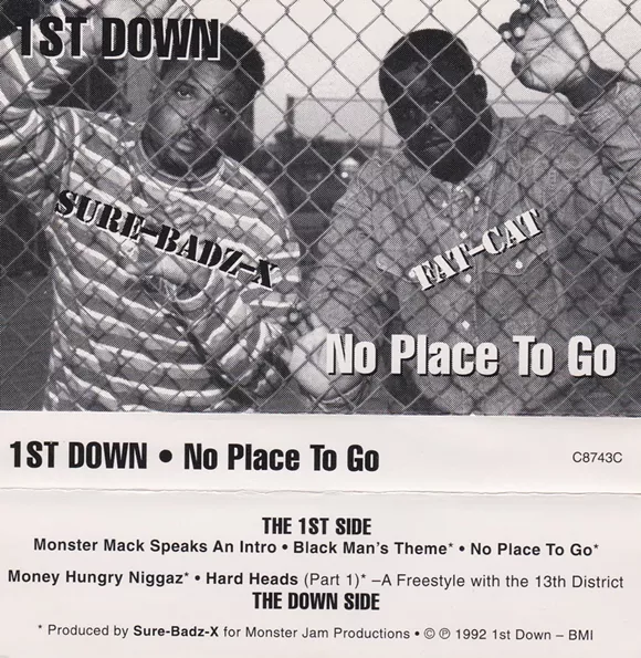 This 1st down cassette includes Dilla's first production "credit" (not the first thing he produced but the first music he's actually credited with producing).