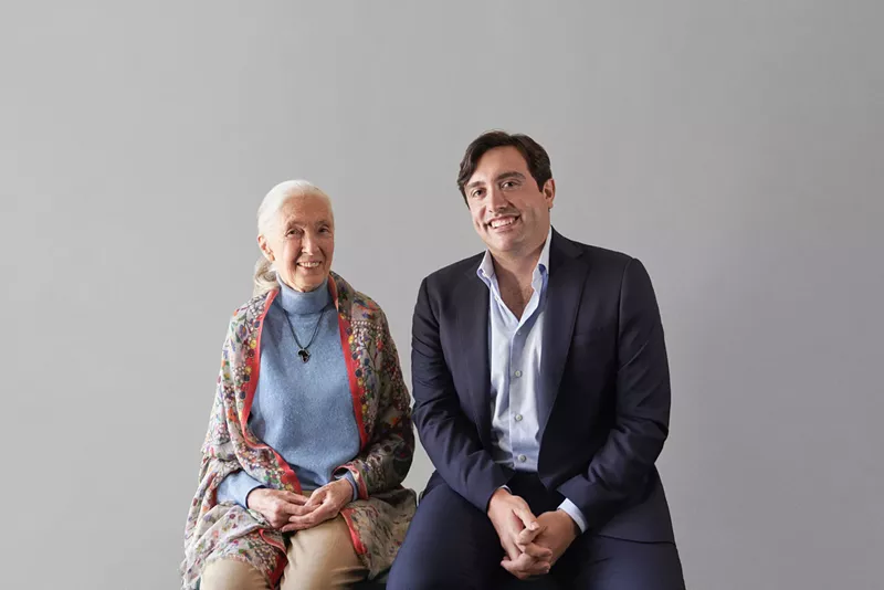 Dr. Jane Goodall and Neptune Wellness Solutions CEO Michael Cammarata partner to co-develop natural health and wellness products under the Forest Remedies brand. - CNW GROUP/NEPTUNE WELLNESS SOLUTIONS INC.