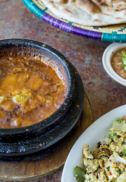 The most important meal can be gallabah and mathlooth from Sheeba Restaurant. - PHOTO BY JACOB LEWKOW.