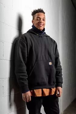 Kaleb the Intern - PHOTO BY DOUG COOMBE