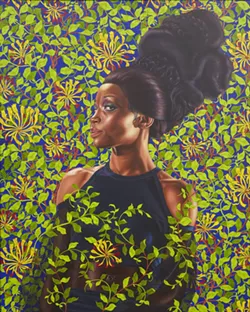 Kehinde Wiley, "Shantavia Beale II." - COURTESY PHOTO.