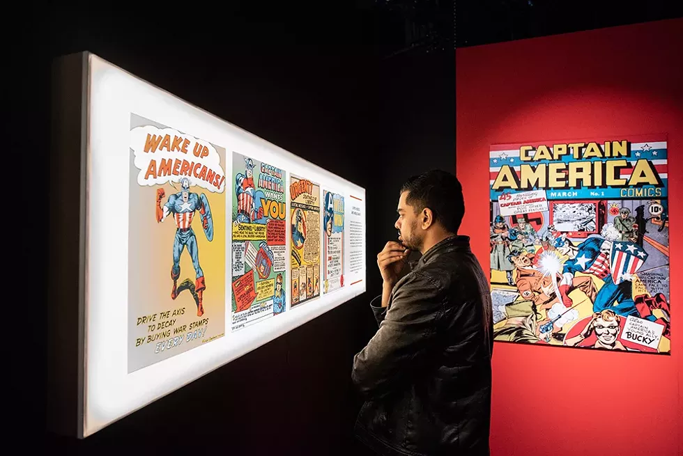 Marvel: Universe of Heroes premieres on Thursday, July 16 and will run through Jan. 31, 2021 at the Henry Ford Museum of American Innovation - COURTESY OF THE HENRY FORD