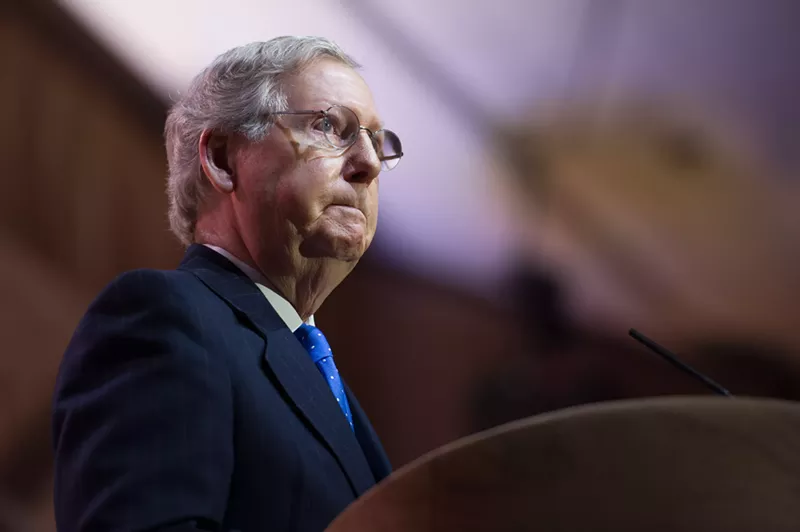 Mitch McConnell. - CHRISTOPHER HALLORAN