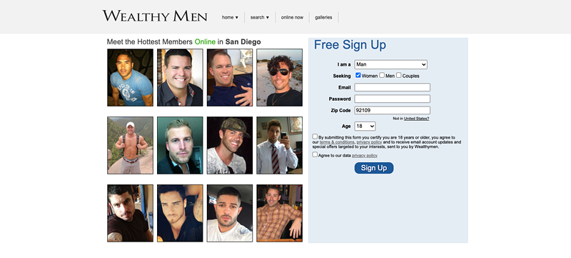 wealthymen dating site
