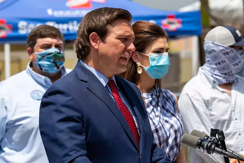 Gov. Ron DeSantis, the mini-Trump who runs Florida. - YES MARKET MEDIA / SHUTTERSTOCK.COM