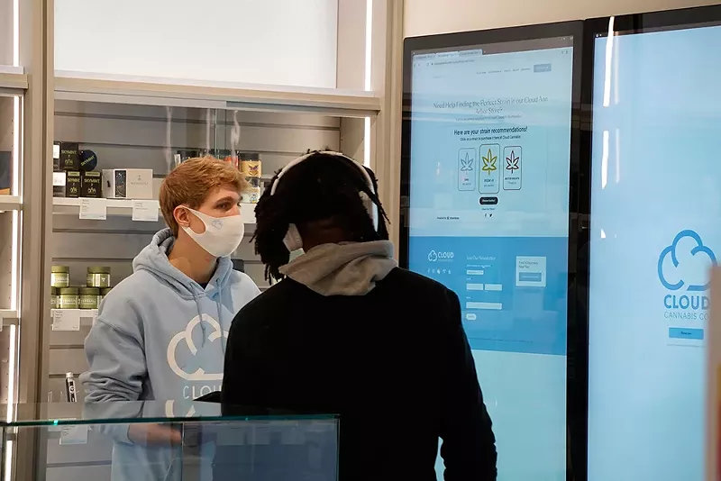 Cloud Cannabis Co. has launched Cloud Budtender AI, a computer program that helps link customers with products based on their preferences. - COURTESY PHOTO