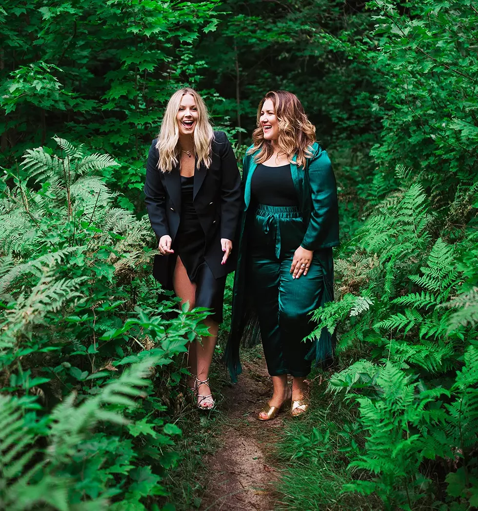 Verdeux founders Gena Gaudio and Nanette Dondero. - VERDEUX