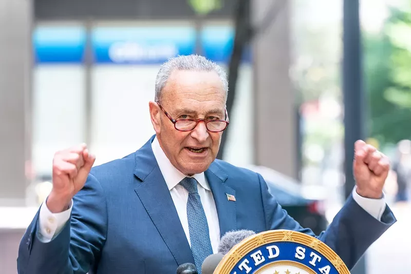 Senator Chuck Schumer. - LEV RADIN / SHUTTERSTOCK.COM