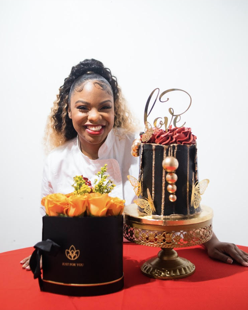Chef Cynthia Love will debut cheescake egg rolls to celebrate National Cheesecake Day. - PHOTO BY CYRUS TETTEH