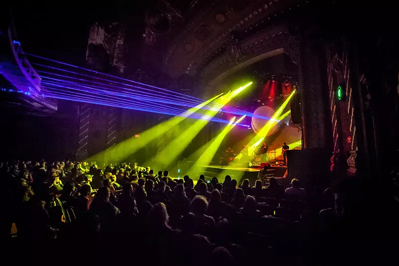 The Canna Jam Fest will close out with a performance by Pink Floyd cover band Echoes of Pink Floyd, which, naturally, includes a laser light show. - COURTESY PHOTO