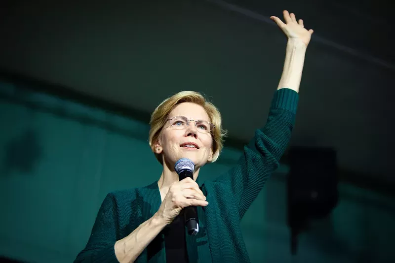 Sen. Elizabeth Warren. - MAVERICK PICTURES / SHUTTERSTOCK.COM