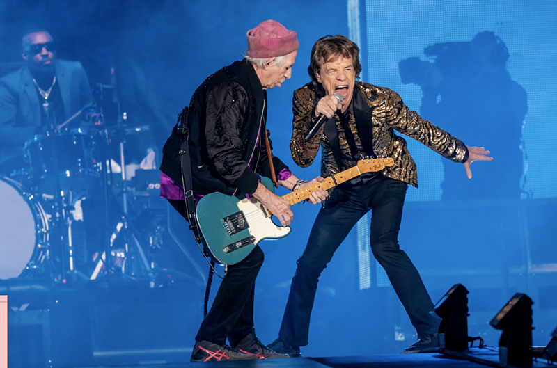 The Rolling Stones at Ford Field, Nov. 15. - JOE MAROON
