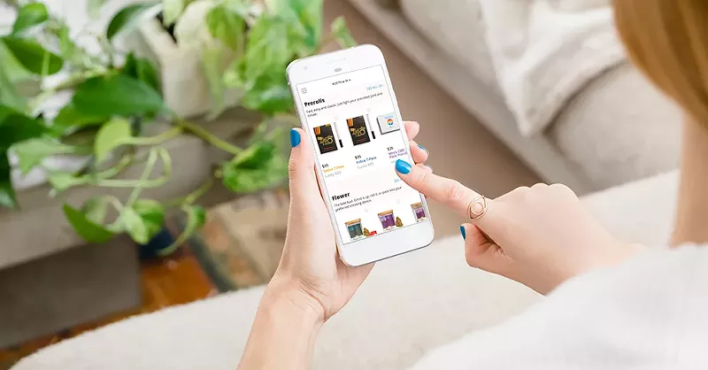 Cannabis delivery company Eaze is now in Detroit. - COURTESY PHOTO