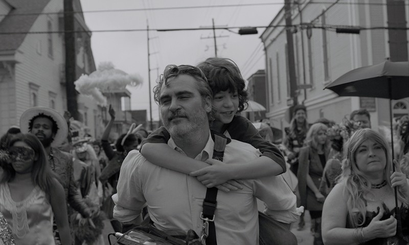 Joaquin Phoenix and Woody Norman star in C’mon C’mon. - A24 FILMS