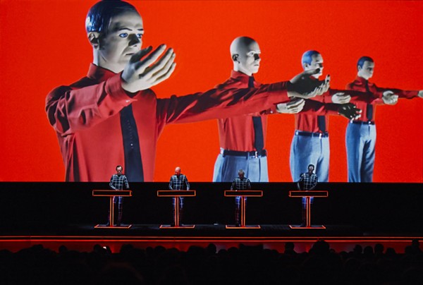 OUR FATHERS, KRAFTWERK, PERFORMING LIVE. COURTESY PHOTO.