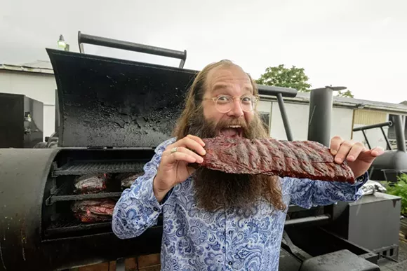 Laith Al-Saadi. - DOUG COOMBE/WESTSIDE BARBECUE, ANN ARBOR