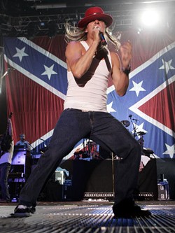 Is there a discernible difference between nickelback and kid rock?  Gettyimages-105502127_594_screen