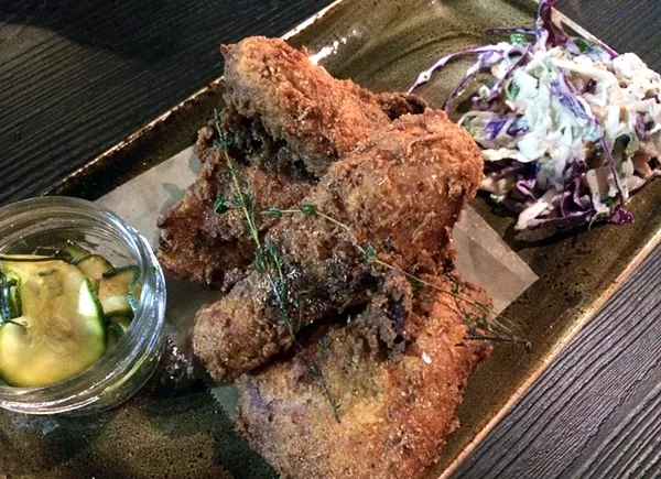 Fried chicken. - TOM PERKINS