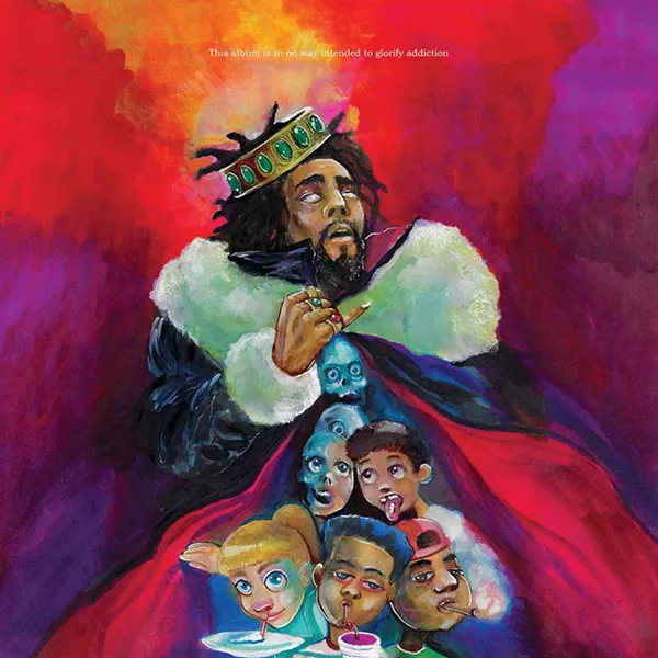 Sixmau’s cover art for J. Cole’s KOD. - COURTESY
