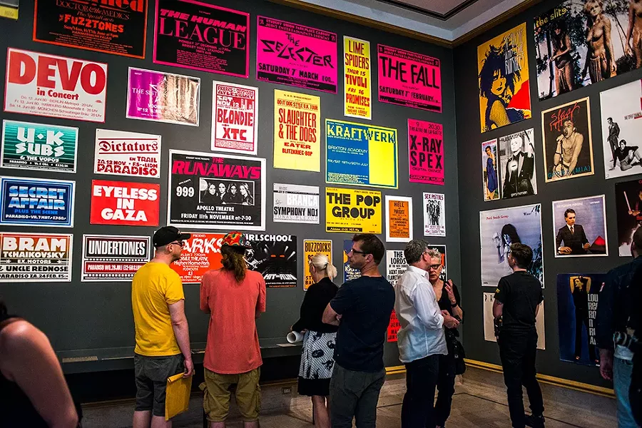 Too Fast to Live, Too Young to Die: Punk Graphics, 1976-1986 runs through Oct. 7 at Cranbrook Art Museum. - COURTESY PHOTO