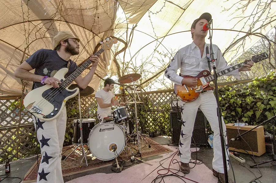 The High Strung perform at the SXSW festival in 2005. - DOUG COOMBE
