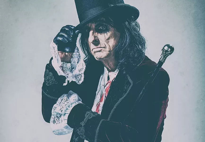 Alice Cooper, DTE Energy Music Theatre, July 20. - ROB FENN